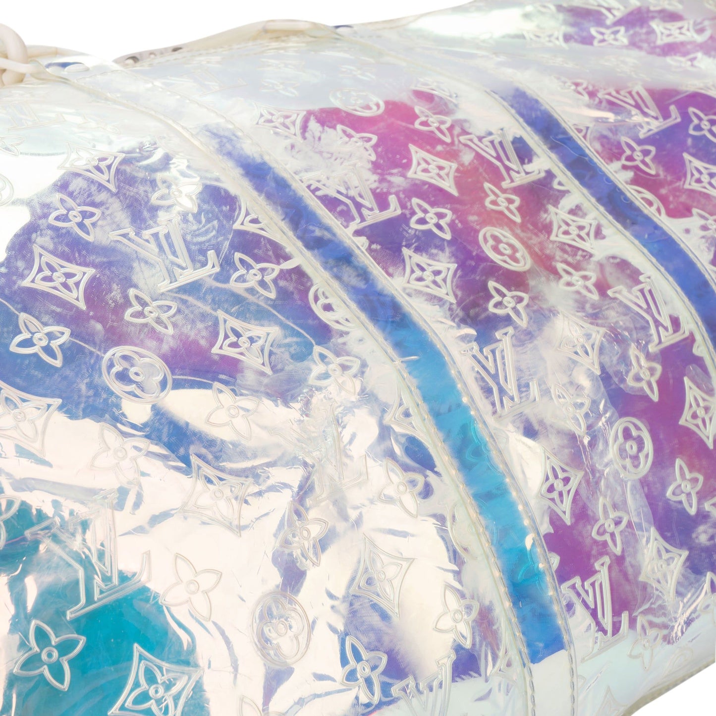 Louis Vuitton Transparent Prism By Virgil Abloh Keepall Bandouliere 50