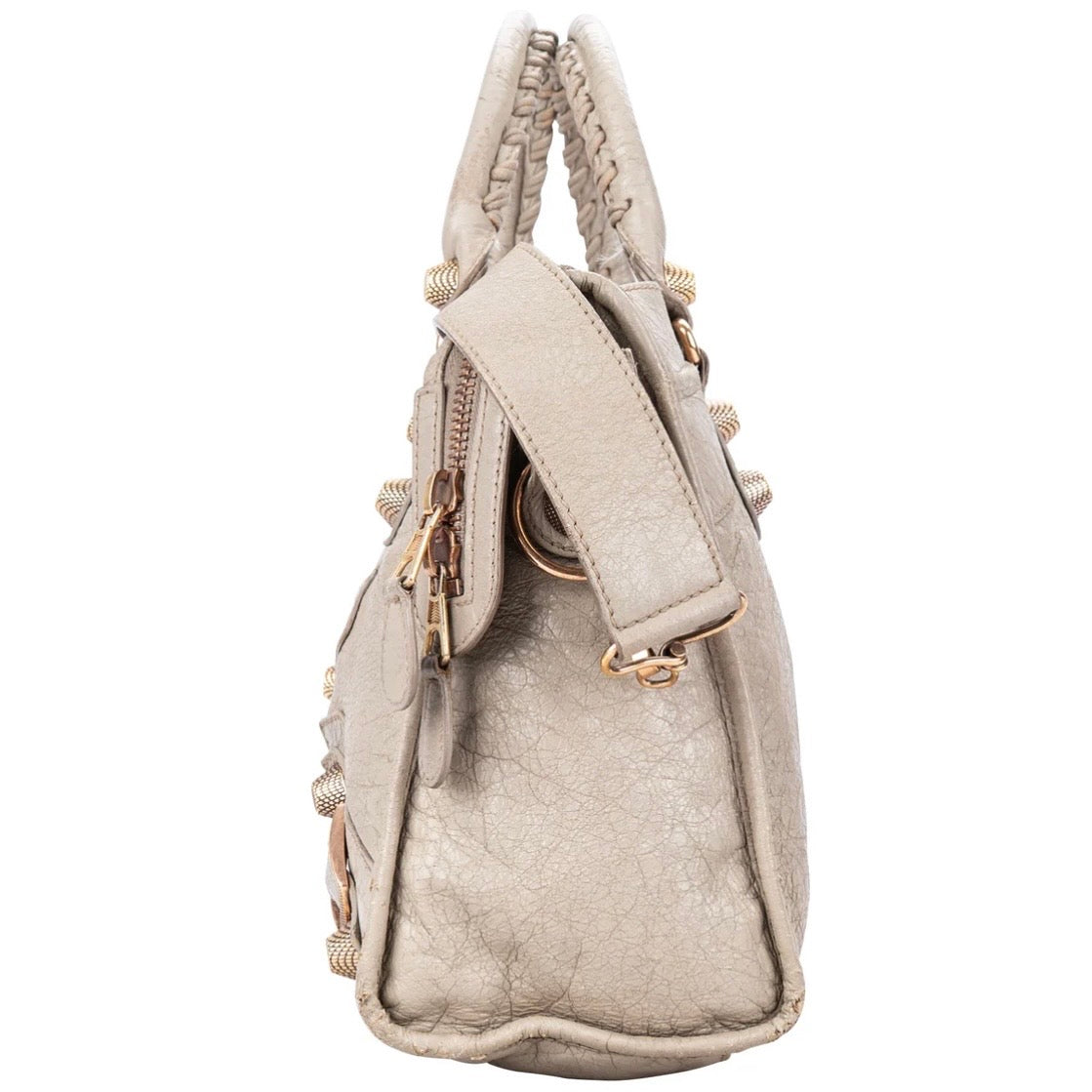 Balenciaga Leather The City Handbag