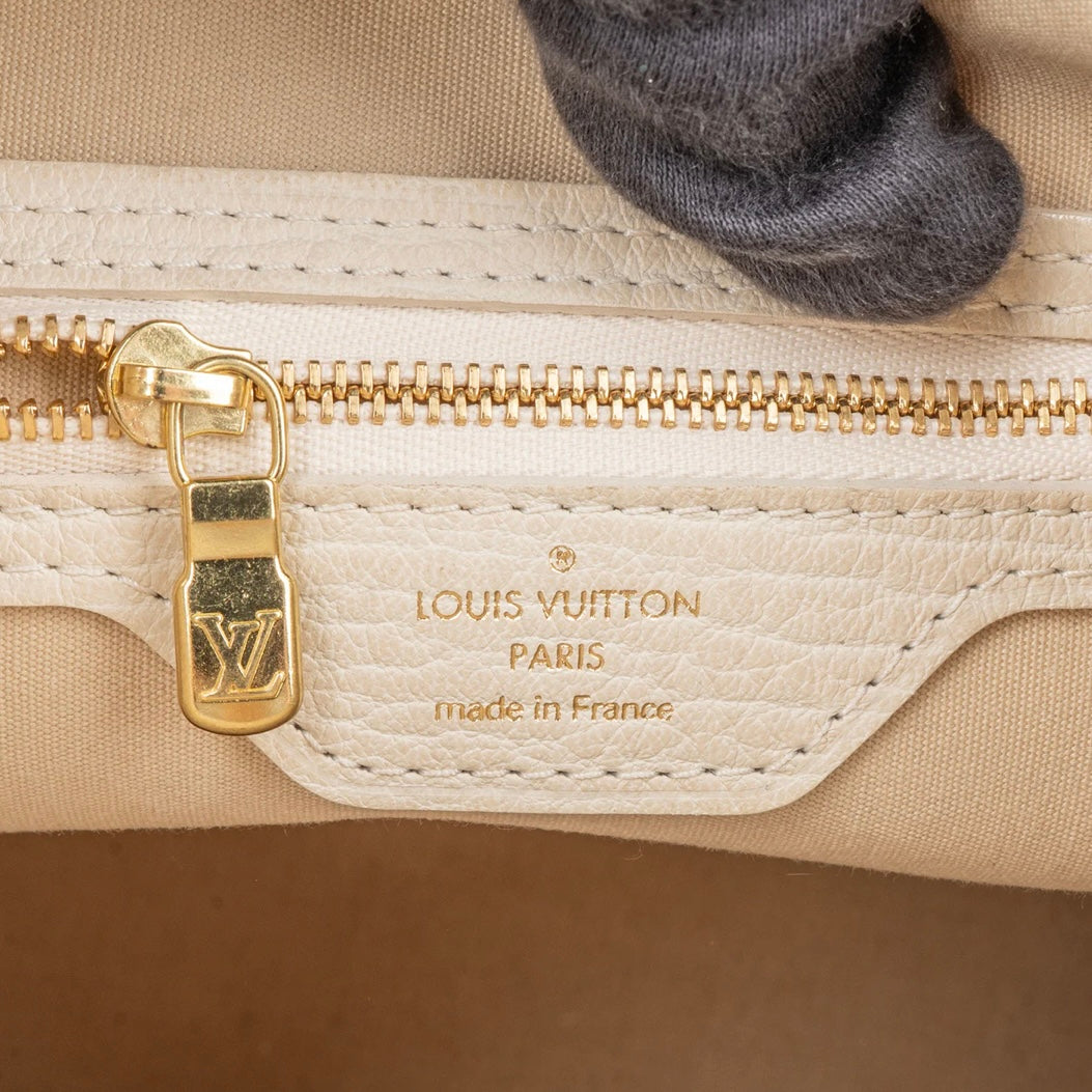 Louis Vuitton Mini Lin Monogram Bucket PM Handbag