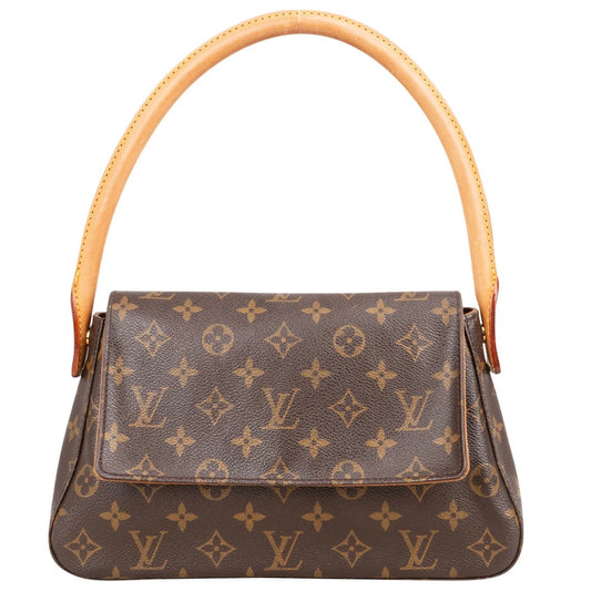 Louis Vuitton Canvas Monogram Looping PM Shoulder Bag