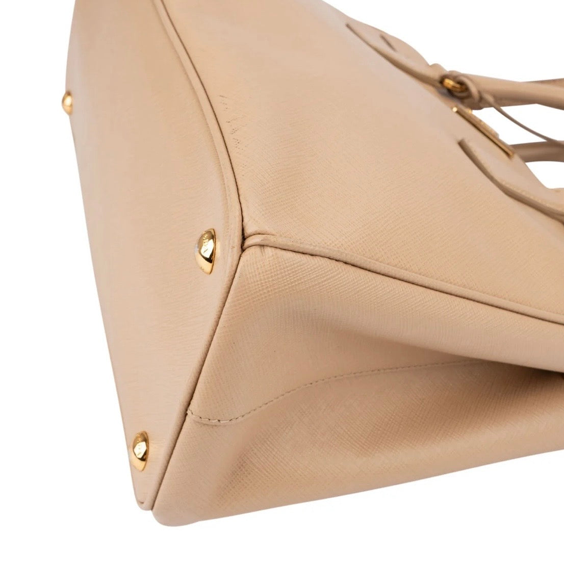 Prada Beige Saffiano
Leather Galleria Handbag