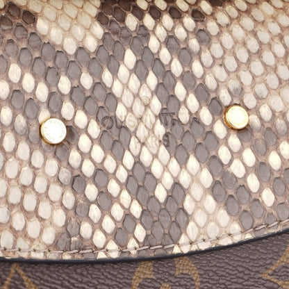Louis Vuitton Saint-Placide Python Shoulder Bag