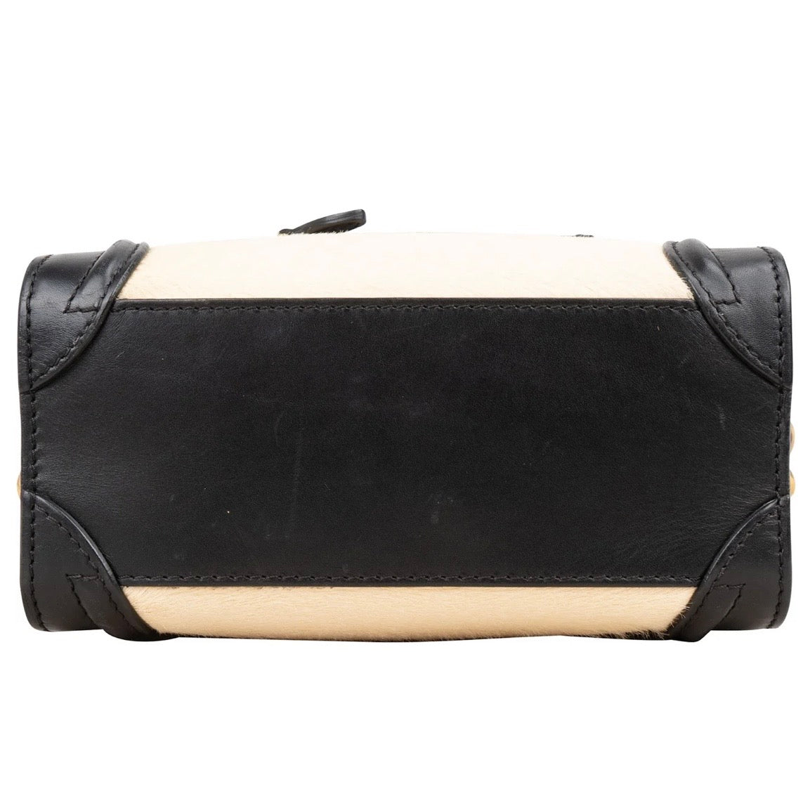 Céline Calf Hair Luggage Handbag