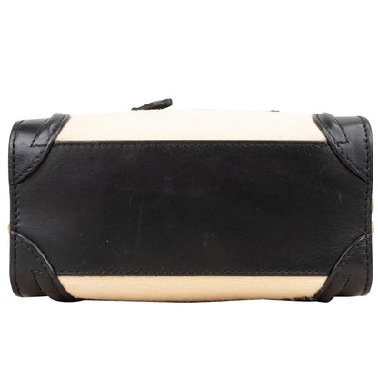 Céline Calf Hair Luggage Handbag