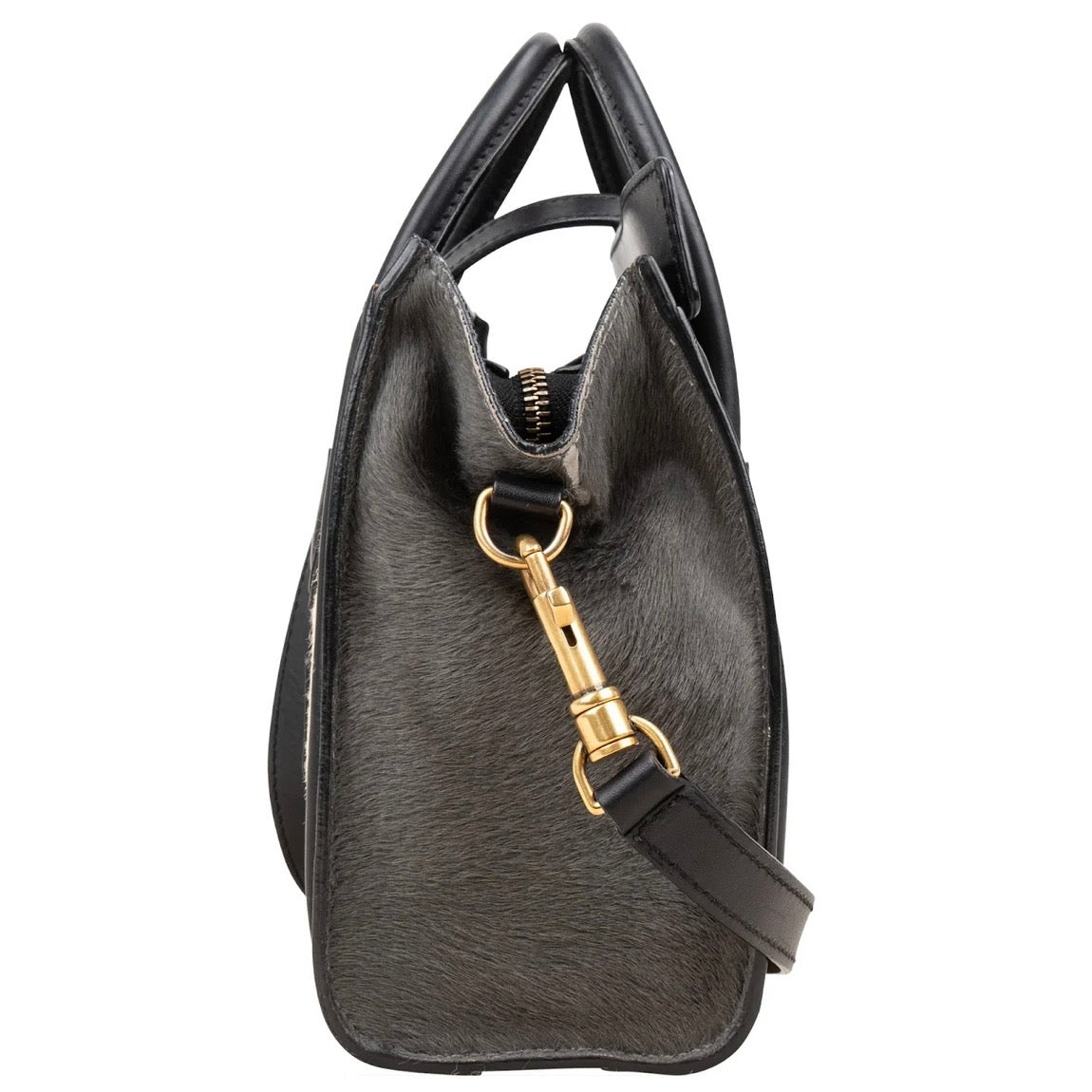 Céline Calf Hair Luggage Handbag