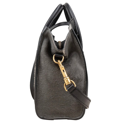 Céline Calf Hair Luggage Handbag