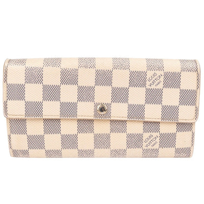 Louis Vuitton Monogram Damier Azur Sarah Wallet