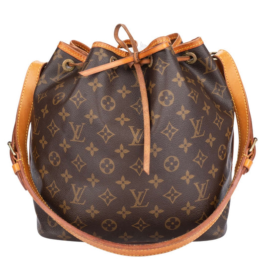 Louis Vuitton Canvas Monogram Sac Noe Petit Shoulder Bag