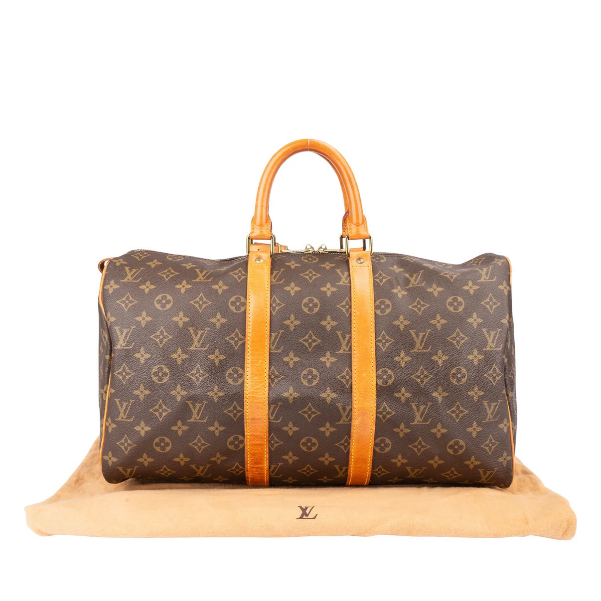 Louis Vuitton Canvas Monogram Keepall 45