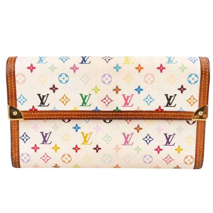 Louis Vuitton Monogram Murakami Multicolor Porte-Treasure International Wallet