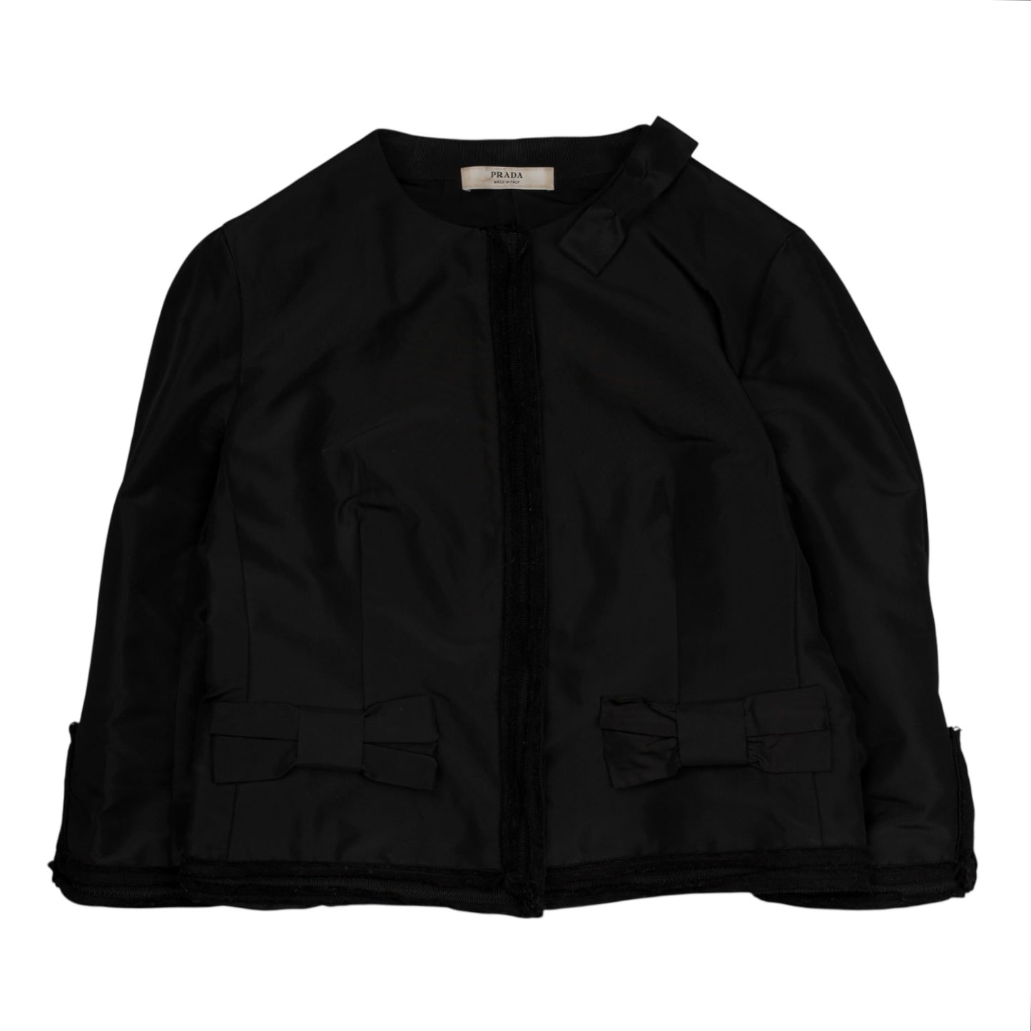 Prada Bow Detail Jacket
