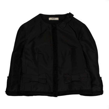 Prada Bow Detail Jacket