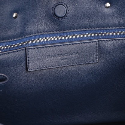 Balenciaga Blue Leather Paper Handbag