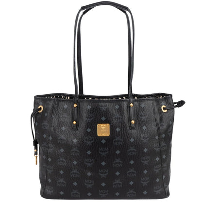 MCM Monogram Visetos Liz Reversible Shopper Shoulder Bag
