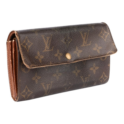 Louis Vuitton Canvas Monogram Sarah Wallet
