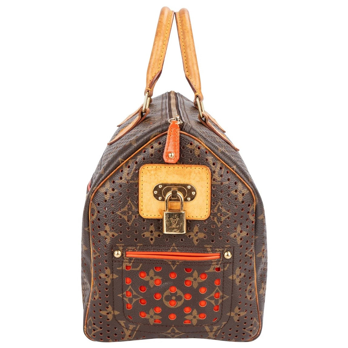 Louis Vuitton Limited Perforated Monogram Speedy 30 Handbag