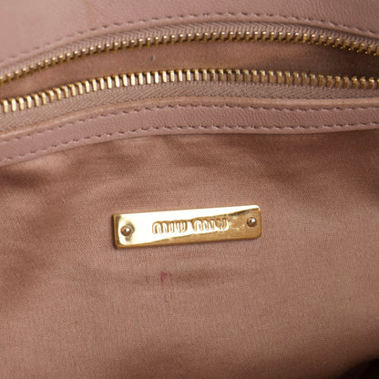 Miu Miu Quilted Leather Handbag