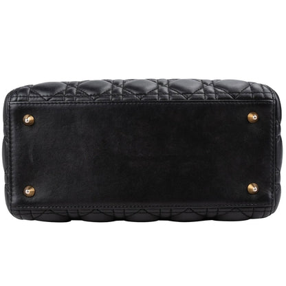 Christian Dior Quilted Lambskin Lady Dior Handbag