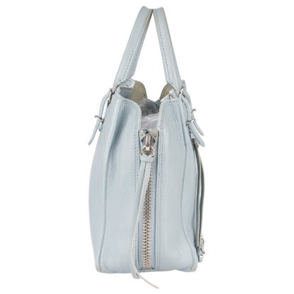 Balenciaga Blue Leather City Handbag