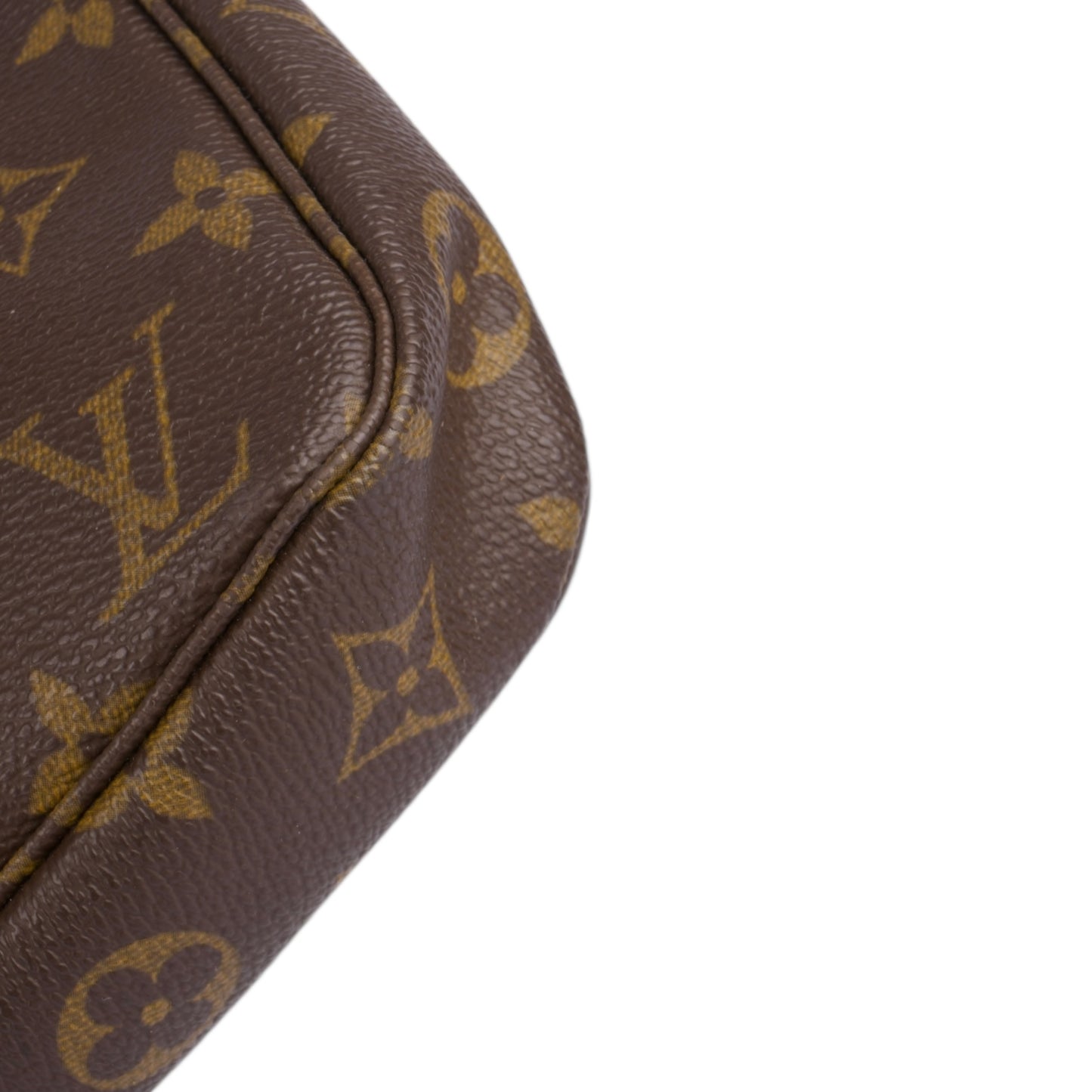 Louis Vuitton Canvas Monogram Pochette Accessory Handbag