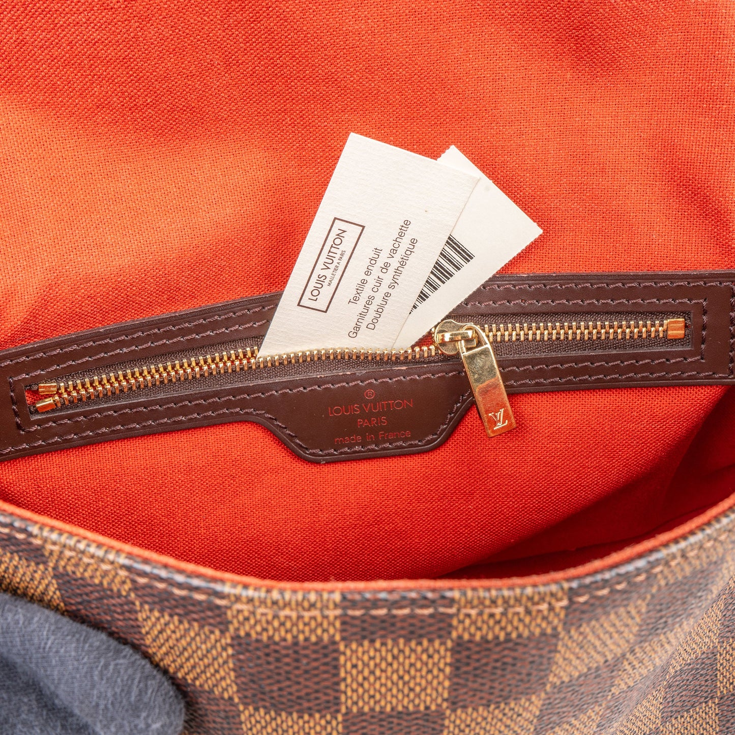 Louis Vuitton Monogram Damier Ebene Looping PM Shoulder Bag