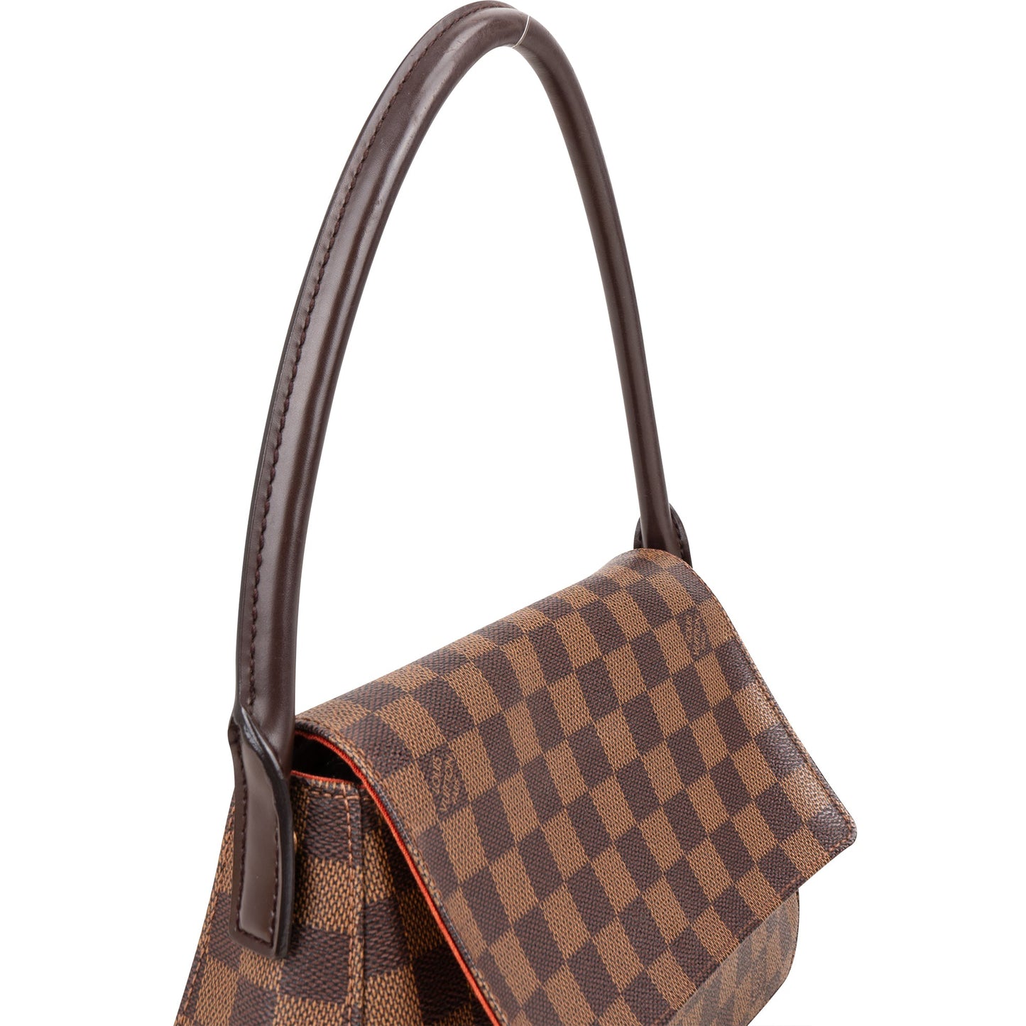Louis Vuitton Monogram Damier Ebene Looping PM Shoulder Bag