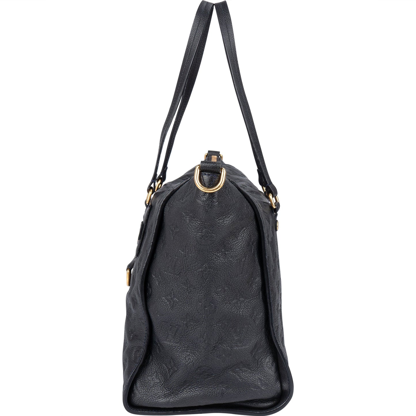 Louis Vuitton Blue Leather Monogram Empreinte Lumineuse PM Handbag