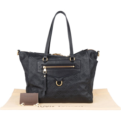 Louis Vuitton Blue Leather Monogram Empreinte Lumineuse PM Handbag