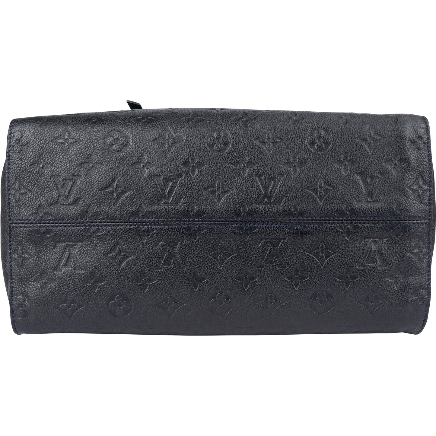 Louis Vuitton Blue Leather Monogram Empreinte Lumineuse PM Handbag