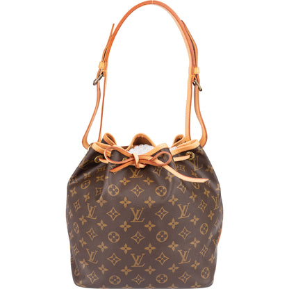 Louis Vuitton Monogram Canvas Sac Noé Petit Shoulder Bag