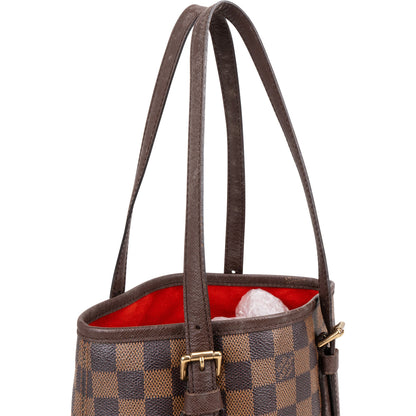 Louis Vuitton Monogram Damier Ebene  Bucket PM Handbag