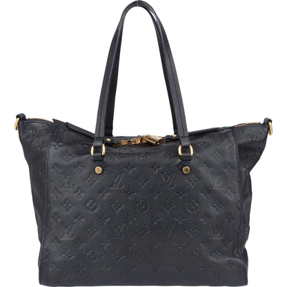 Louis Vuitton Blue Leather Monogram Empreinte Lumineuse PM Handbag