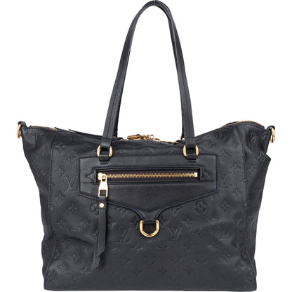 Louis Vuitton Blue Leather Monogram Empreinte Lumineuse PM Handbag