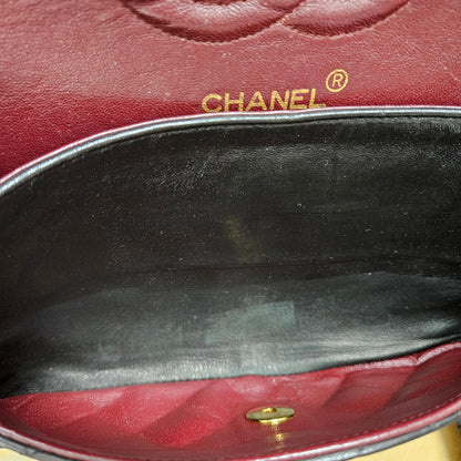 Chanel Quilted Lambskin 24K Gold Medium Double Flap Shoulder Bag