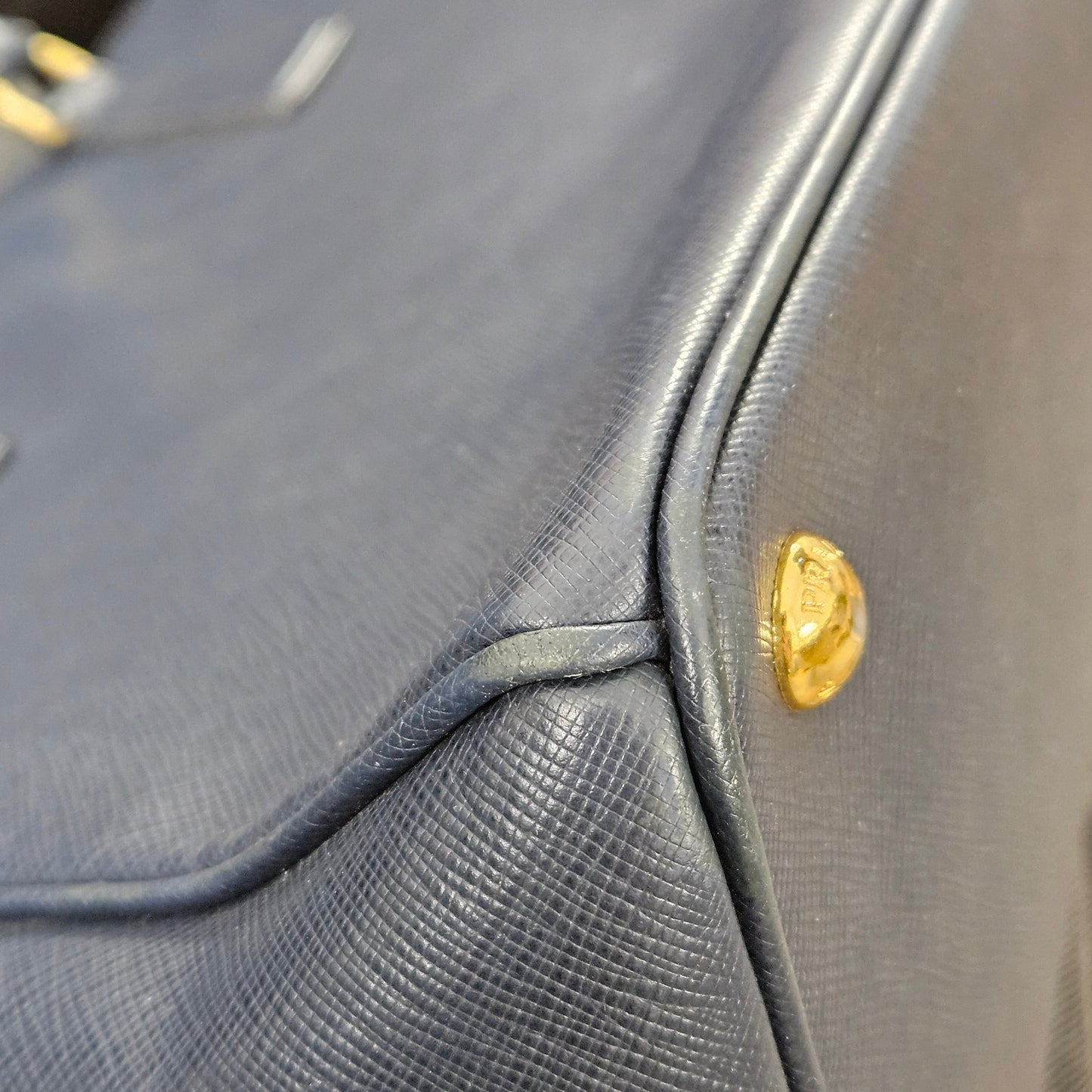 Prada Saffiano Leather Galleria Handbag