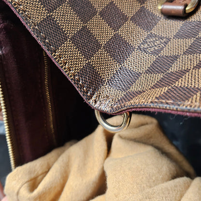 Louis Vuitton Monogram Damier Ebene Greenwich PM Handbag
