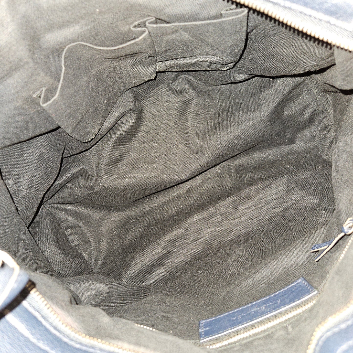 Balenciaga Blue  Leather Giant City Handbag