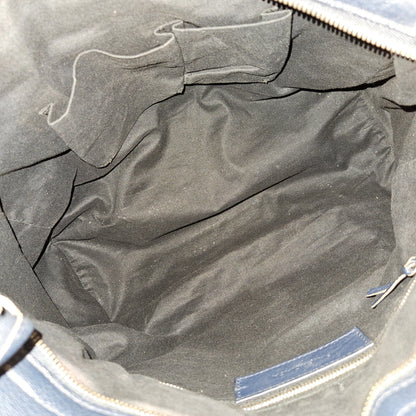 Balenciaga Blue  Leather Giant City Handbag